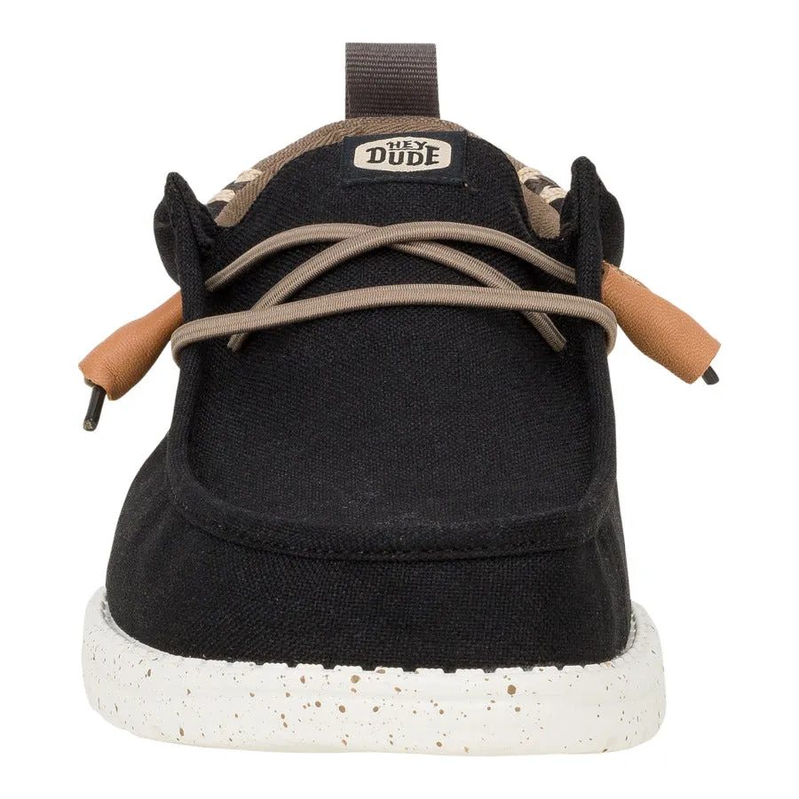 Wally Summer Linen - Black/Walnut sold by Hey Dude product image thumbnail 4