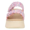 Delray Slide Surf Baja - Blue/Pink/Multi sold by Hey Dude