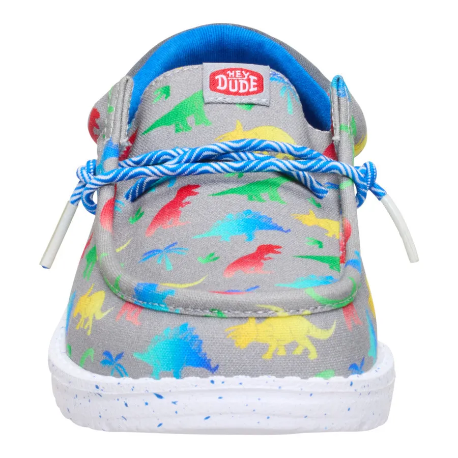 Wally Funk Youth Dinomite - Dino Grey/Multi sold by Hey Dude product image thumbnail 4