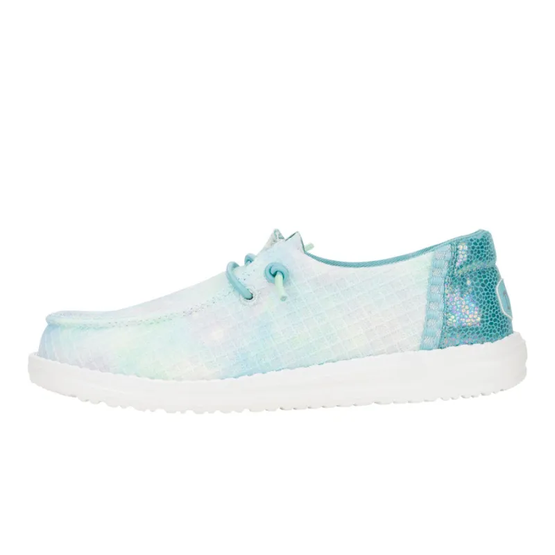 Wendy Youth Mermaid Shimmer - Reef Blue/Multi sold by Hey Dude