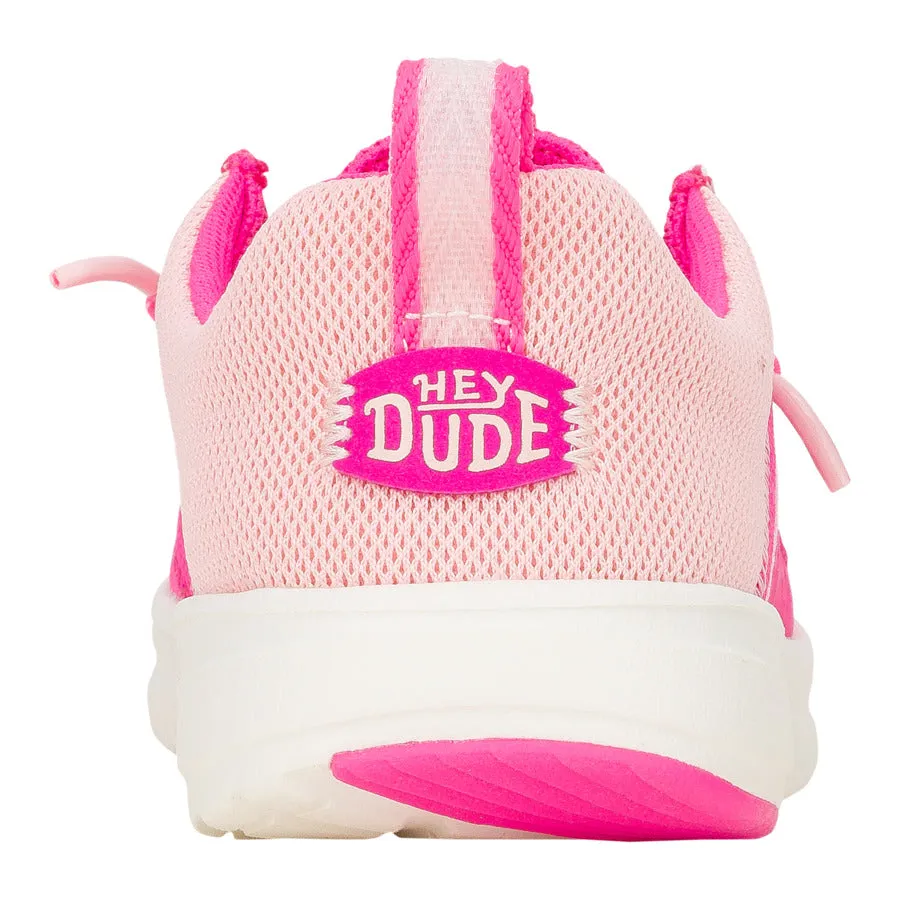 Wally Youth Hey2O Classic - Pink Glo/Light Pink sold by Hey Dude product image thumbnail 5