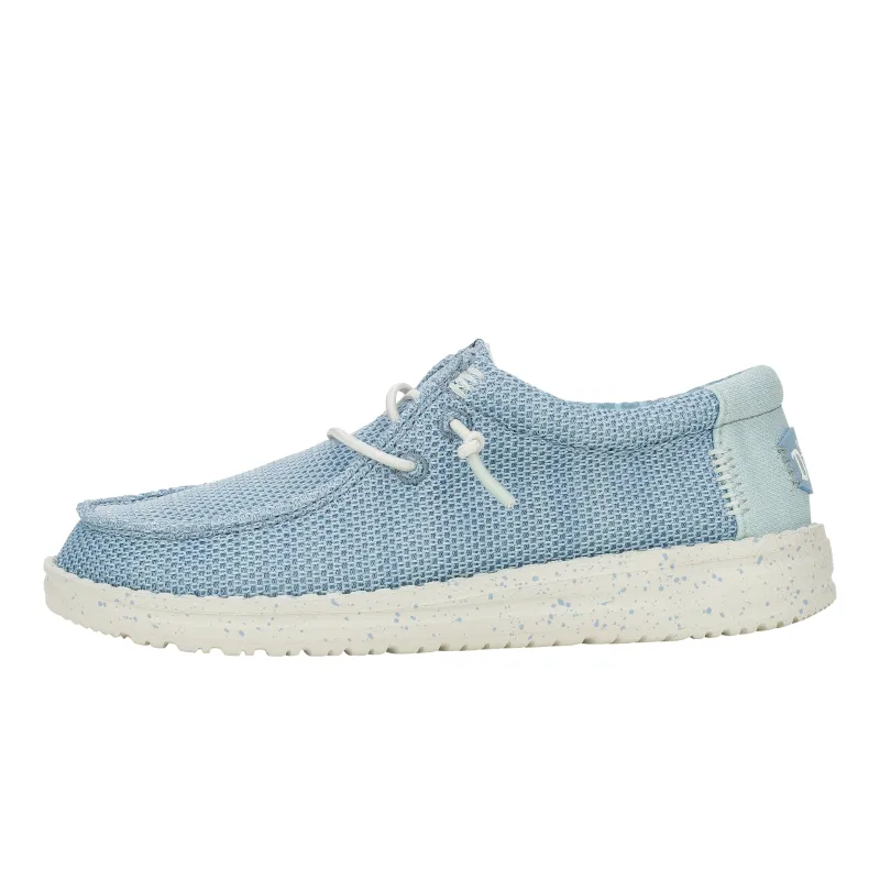Wendy Youth Stretch Sox  - Cloud Blue/Dawn Blue sold by Hey Dude
