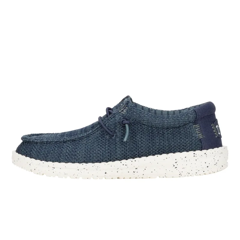 Wally Youth Stretch Sox - Navy sold by Hey Dude
