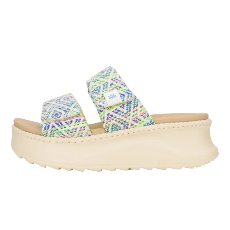 Delray Slide Surf Baja - Blue Multi sold by Hey Dude