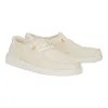 Wendy Crochet Lace - White/Gold sold by Hey Dude