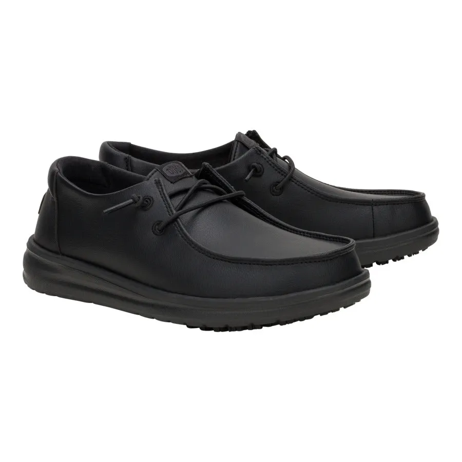 Wendy Work CE Classic Slip Resistant Wide - Black sold by Hey Dude product image thumbnail 2
