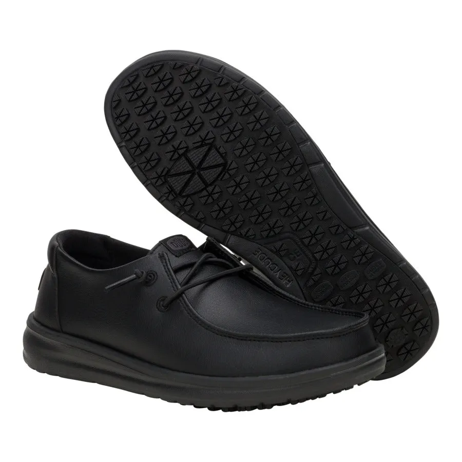 Wendy Work CE Classic Slip Resistant Wide - Black sold by Hey Dude product image thumbnail 3
