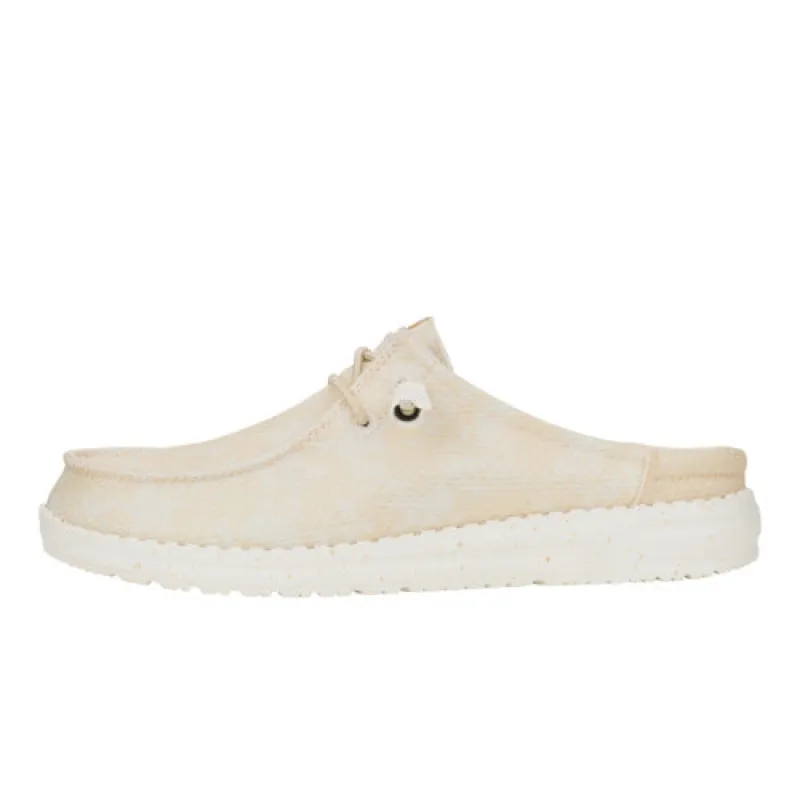 Wendy Slip Party Animal - Egret/Wood Ash sold by Hey Dude