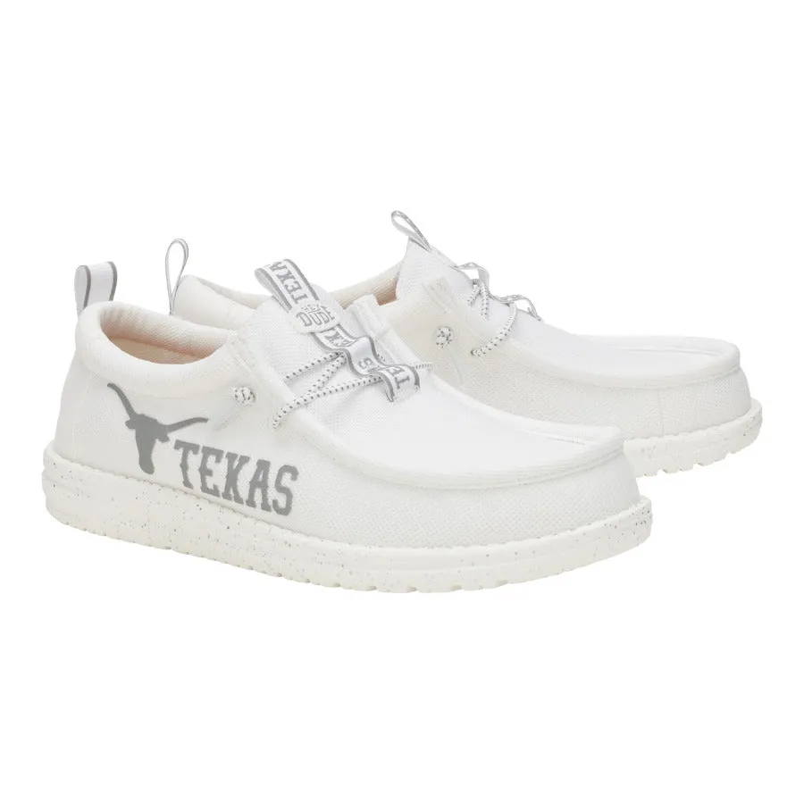 Wally Texas Longhorns - Longhorns White/Burnt Orange sold by Hey Dude product image thumbnail 2