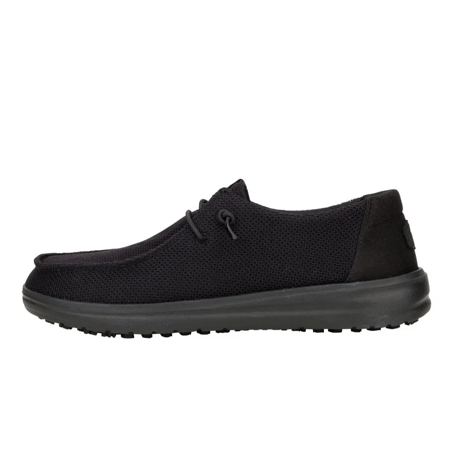 Wendy Work CE Slip Resistant Wide - Black sold by Hey Dude