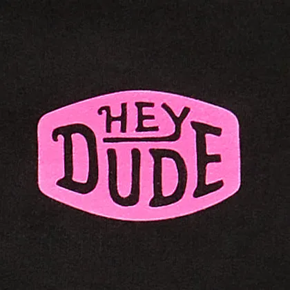 Go To Buckle Hoodie - Black/Pink sold by Hey Dude product image thumbnail 3