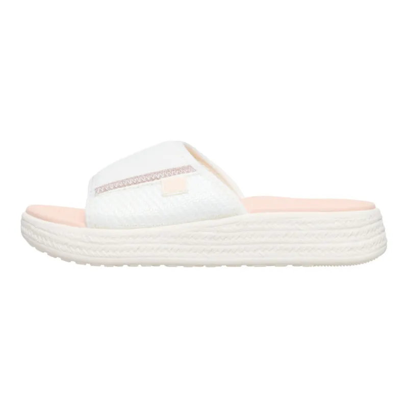 Tide Espadrille Slide - Off White/Tan sold by Hey Dude