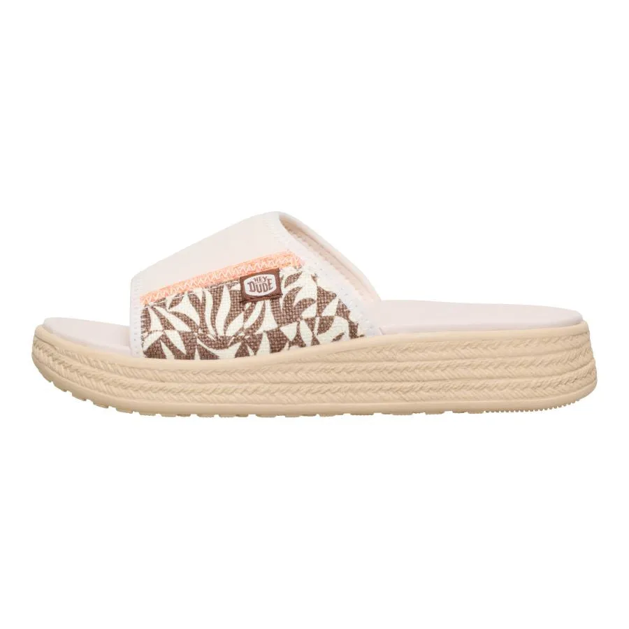 Tide Espadrille Slide - Whisper Pink/Multi sold by Hey Dude