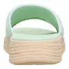 Tide Espadrille Slide - Celadon Green/Multi sold by Hey Dude