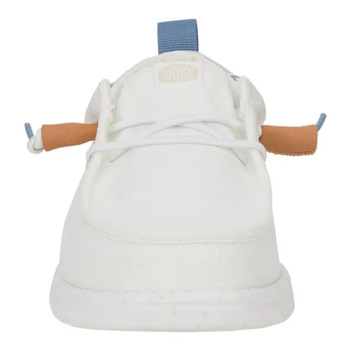 Wally Craft Linen - White/Stone Grey sold by Hey Dude product image thumbnail 5