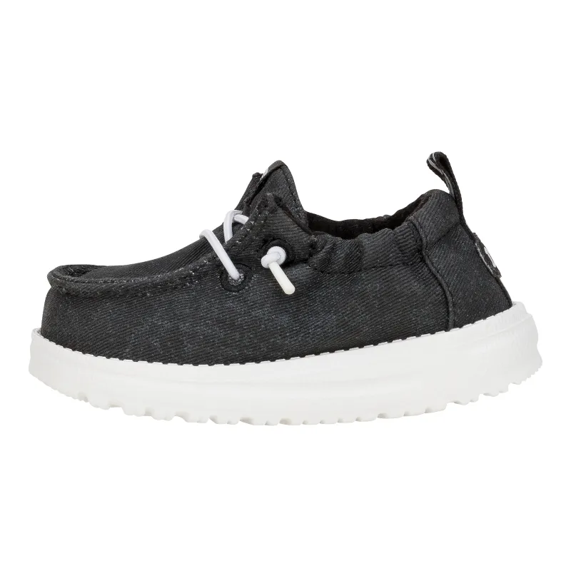 LilDude Infant Slip On Core - Black sold by Hey Dude