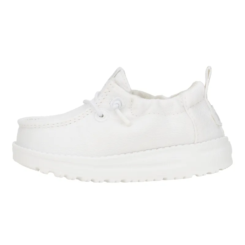 LilDude Infant Slip On Core - White sold by Hey Dude