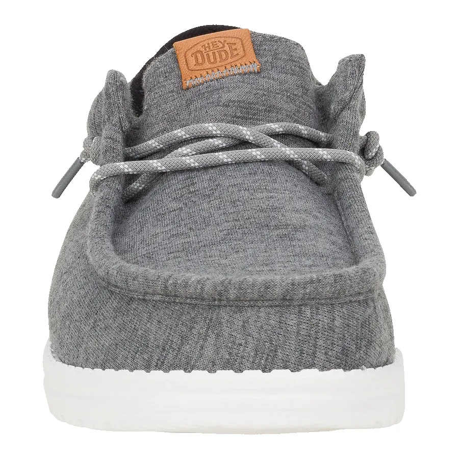 Wally Flex Knit - Charcoal/White sold by Hey Dude product image thumbnail 4