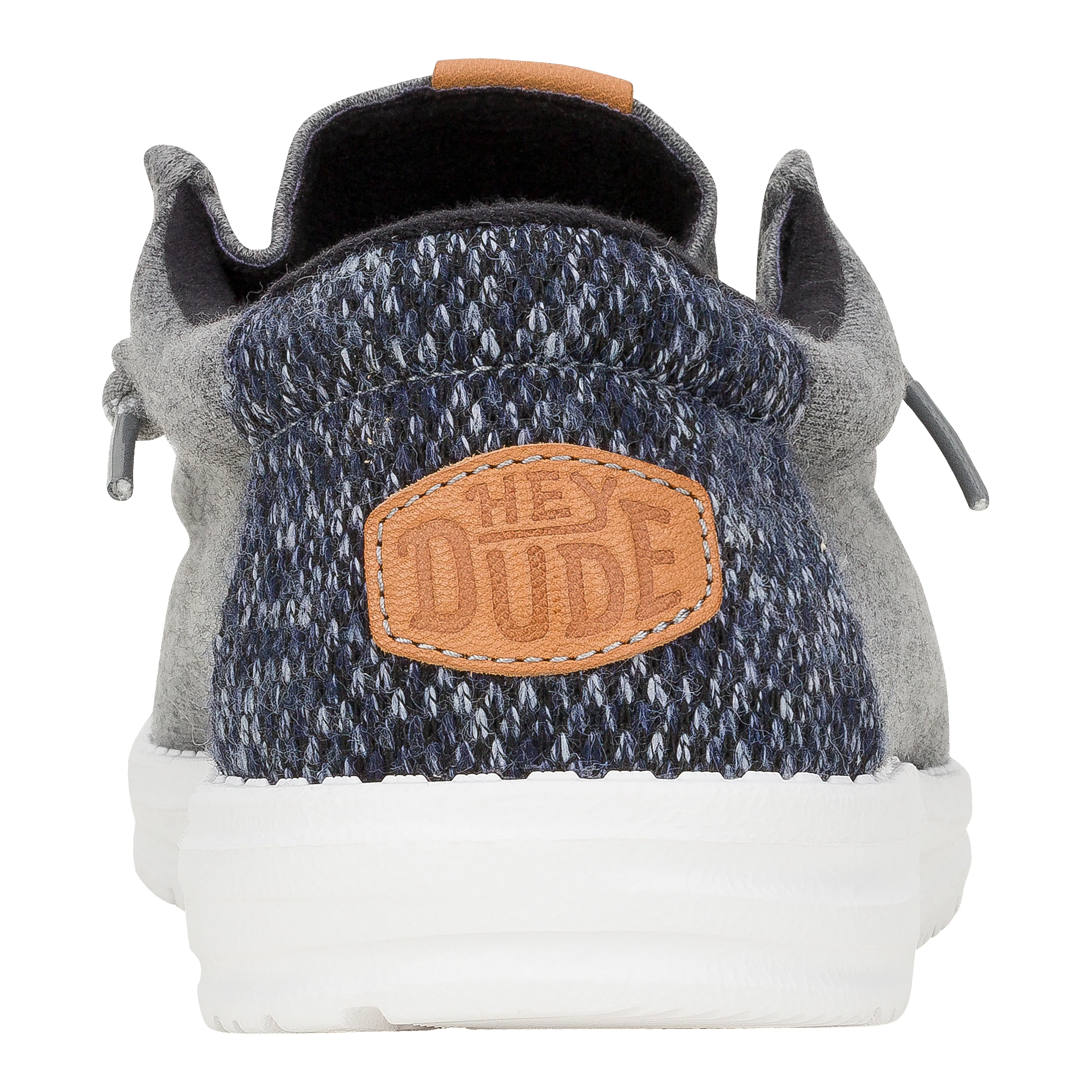 Wally Flex Knit - Charcoal/White sold by Hey Dude product image thumbnail 5