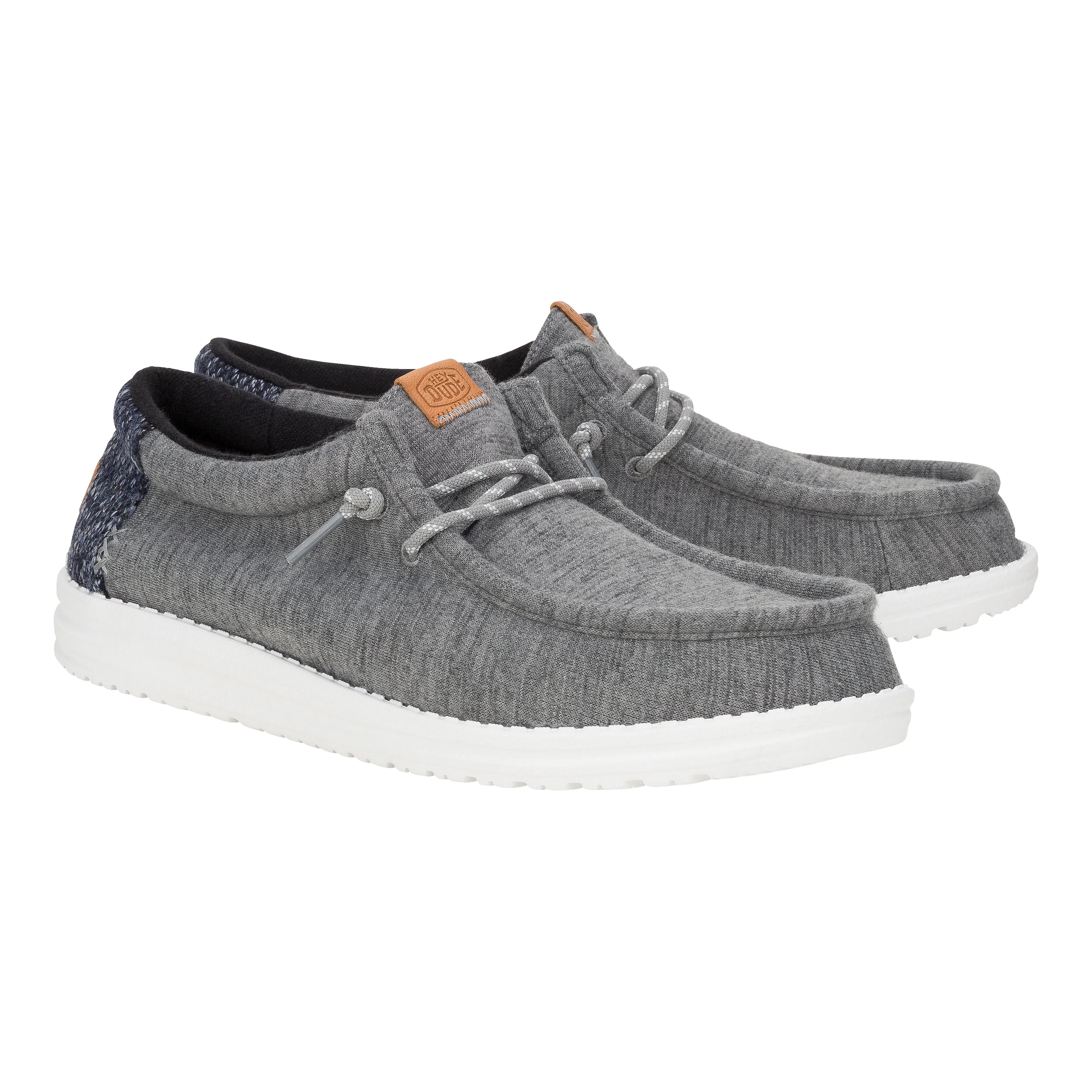 Wally Flex Knit - Charcoal/White sold by Hey Dude product image thumbnail 2