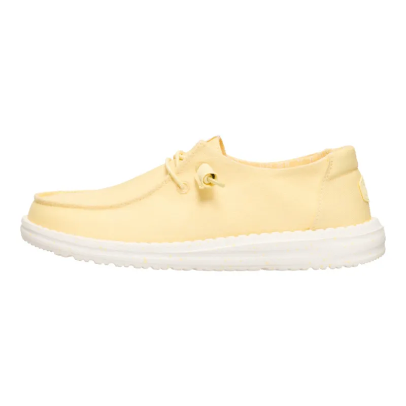Wendy Stretch Canvas - Golden Yellow sold by Hey Dude