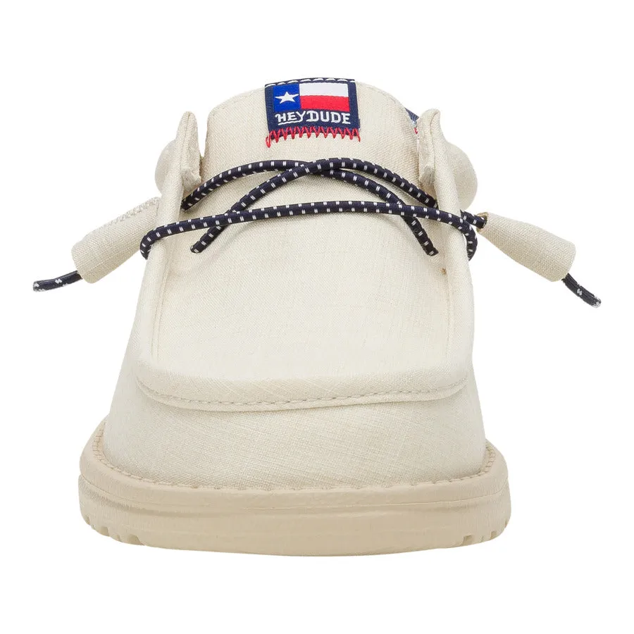 Wally Texas Flag - Bone White sold by Hey Dude product image thumbnail 4