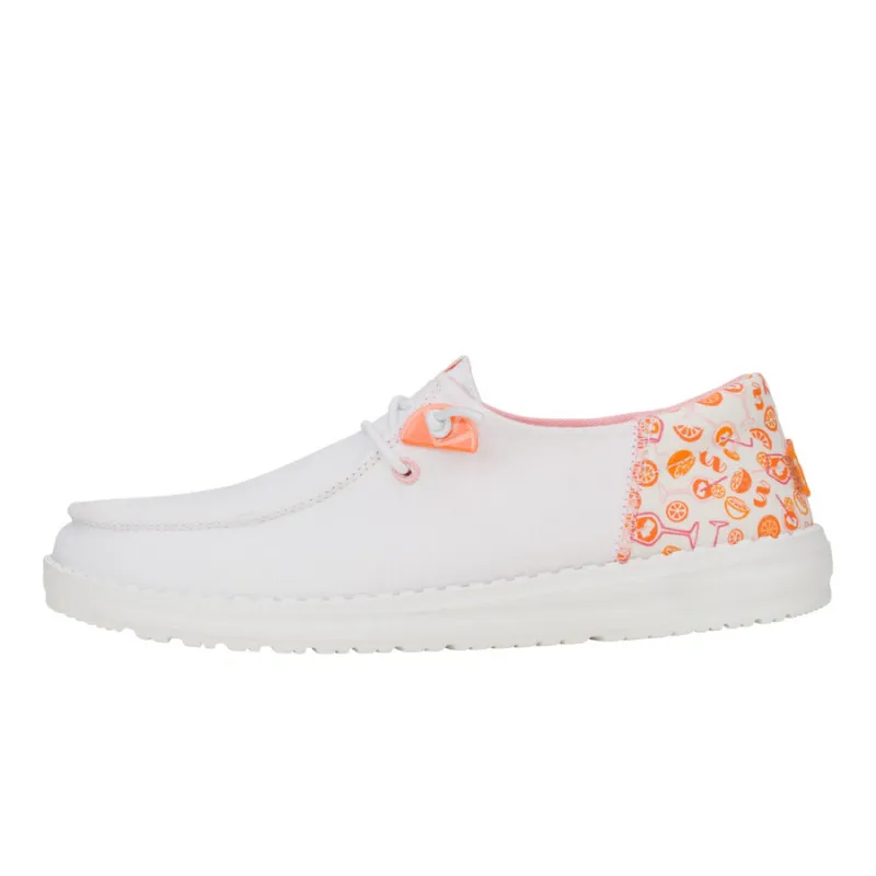 Wendy Funk Happy Hour - White/Pink sold by Hey Dude