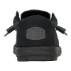 Wally Canvas Mono - Black/Clay sold by Hey Dude