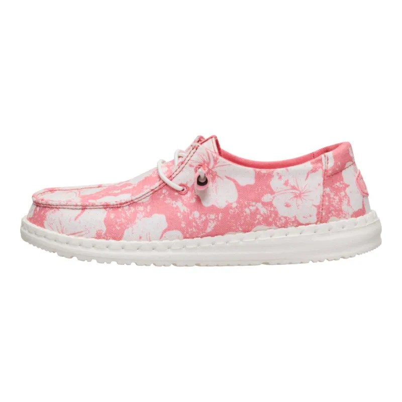 Wendy Hawaiian - Coral/White sold by Hey Dude