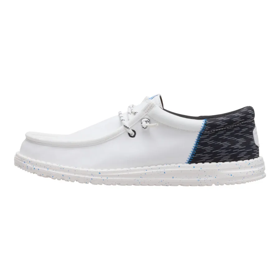 Wally Funk Jersey Jacquard - White/Multi sold by Hey Dude