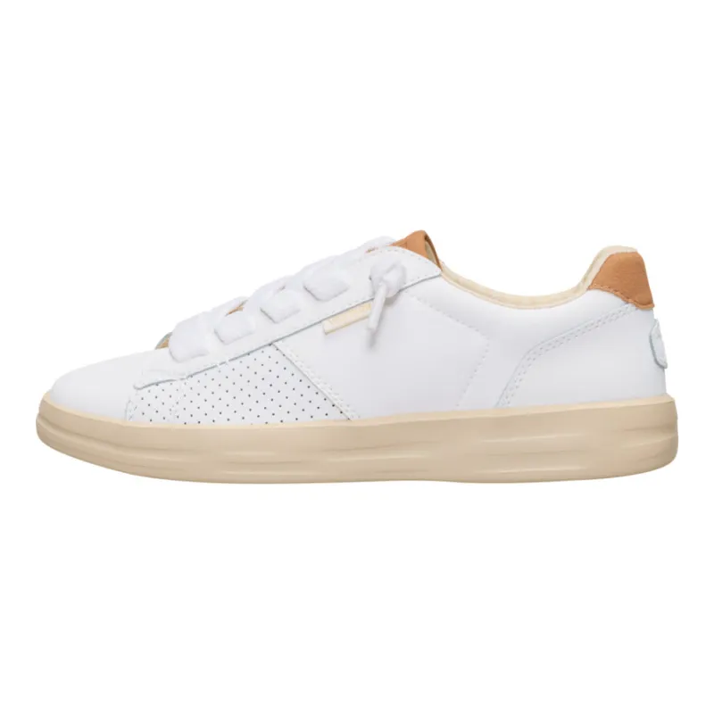 Karina Duo Classic - White/Tan sold by Hey Dude