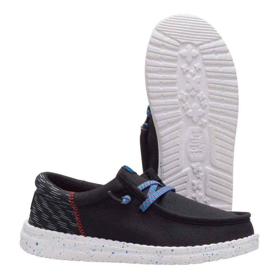 Wally Funk Youth Jersey Jacquard - Black/Multi sold by Hey Dude product image thumbnail 3