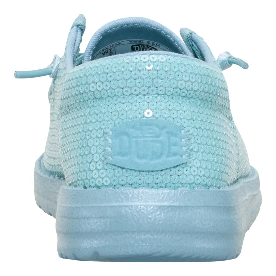 Wendy Funk Mono Sequin - Tourmaline Blue sold by Hey Dude product image thumbnail 5