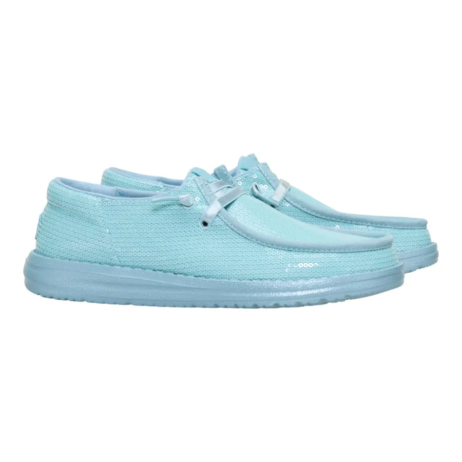 Wendy Funk Mono Sequin - Tourmaline Blue sold by Hey Dude product image thumbnail 2