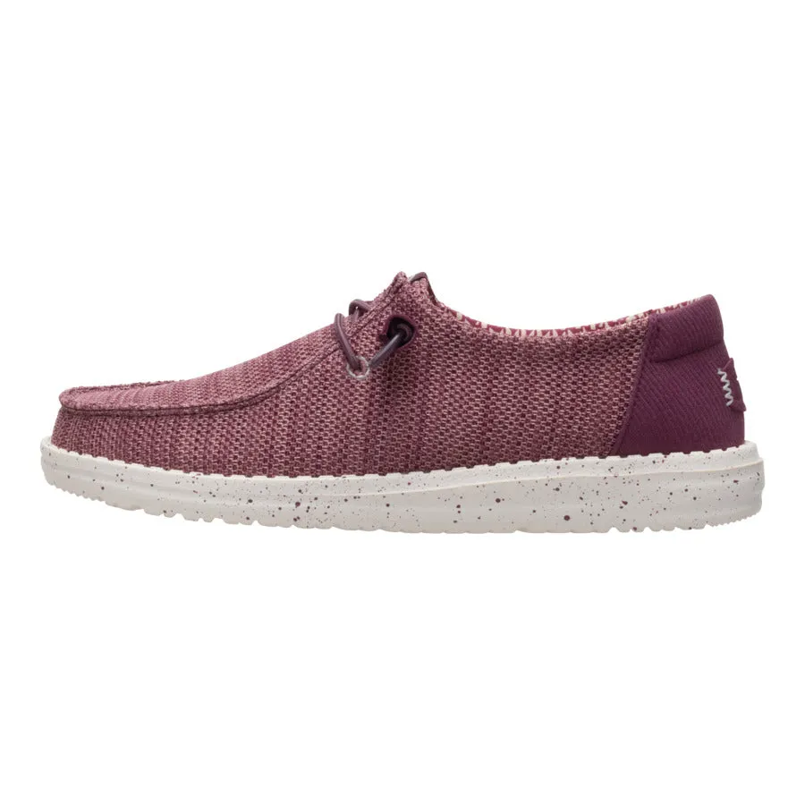 Wendy Stretch Sox - Burgundy sold by Hey Dude