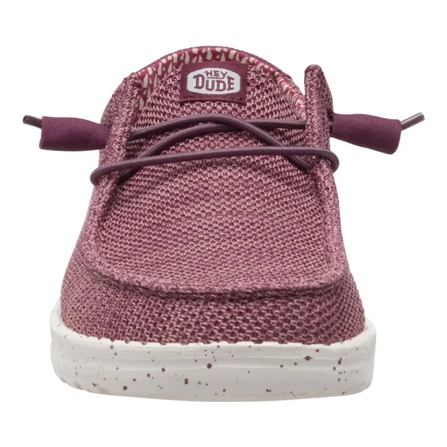 Wendy Stretch Sox - Burgundy sold by Hey Dude product image thumbnail 5
