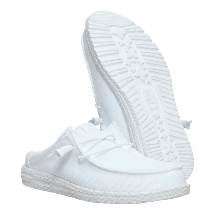 Wally Slip Warped Geo - White/Dawn Blue sold by Hey Dude product image thumbnail 3