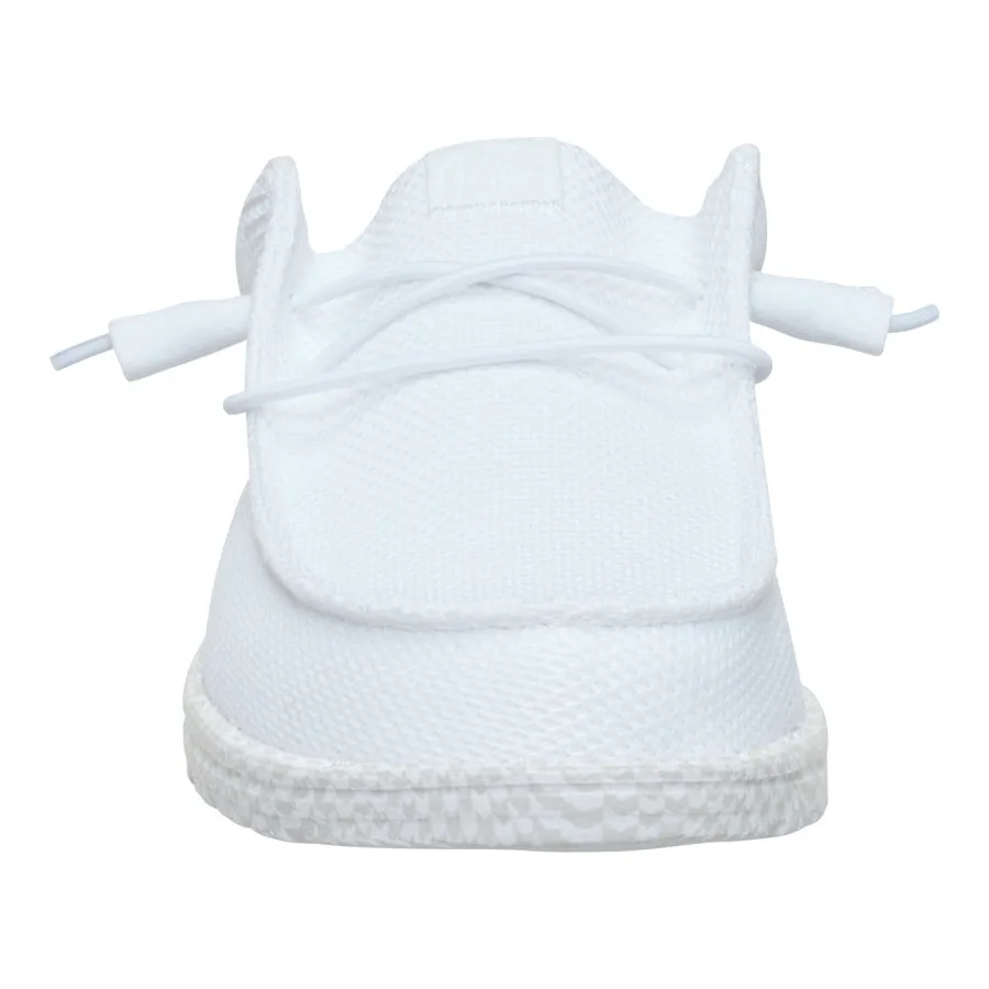 Wally Slip Warped Geo - White/Dawn Blue sold by Hey Dude product image thumbnail 4