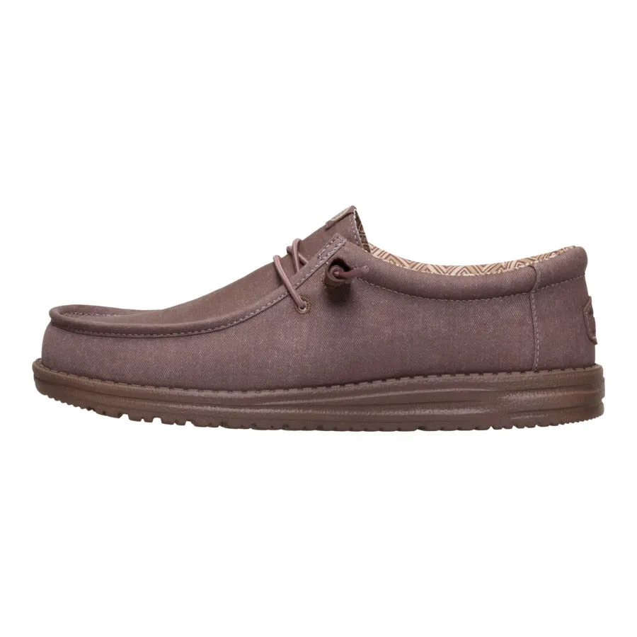 Wally Stretch Canvas - Deep Taupe sold by Hey Dude