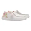 Wendy Funk Embroidered Floral - Ivory/Multi sold by Hey Dude
