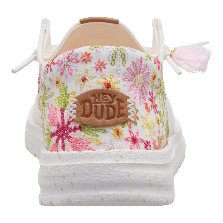 Wendy Funk Embroidered Floral - Ivory/Multi sold by Hey Dude product image thumbnail 5