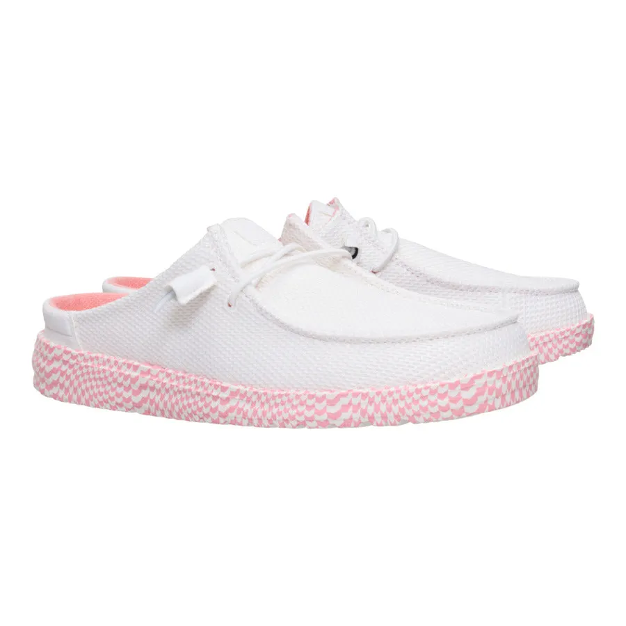 Wendy Slip Warped Geo - White/Pink Lemonade sold by Hey Dude product image thumbnail 2