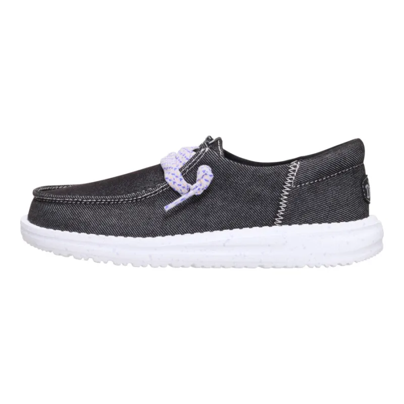Wendy Funk Youth Friendship Lace - Black sold by Hey Dude