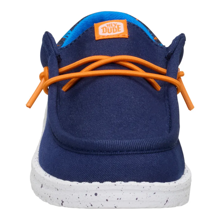 Wally Funk Youth Game On - Navy/Multi sold by Hey Dude product image thumbnail 4