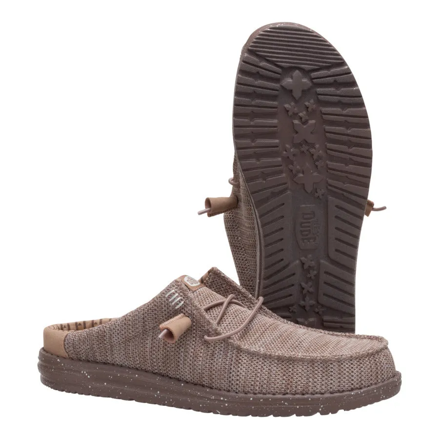 Wally Slip Stretch Sox - Deep Taupe/Chanterelle Tan sold by Hey Dude product image thumbnail 3