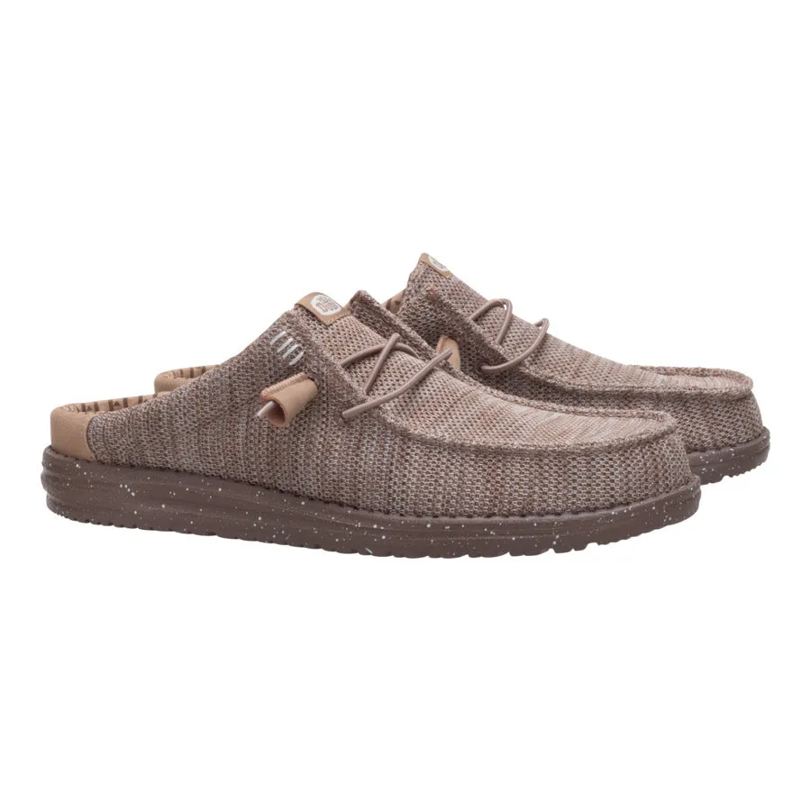 Wally Slip Stretch Sox - Deep Taupe/Chanterelle Tan sold by Hey Dude product image thumbnail 2