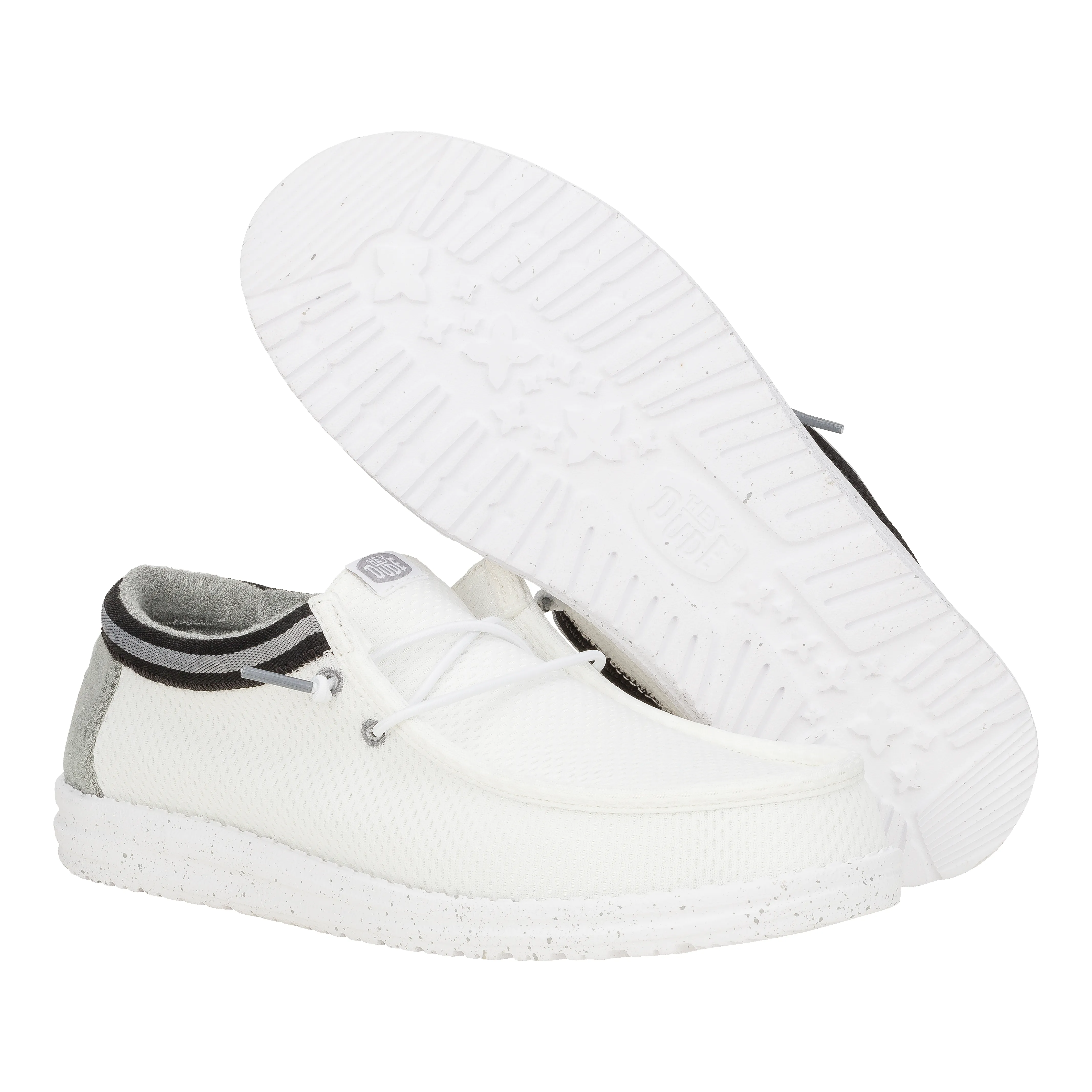 Wally Varsity Jersey - White Grey sold by Hey Dude product image thumbnail 3