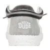 Wally Varsity Jersey - White Grey sold by Hey Dude