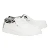 Wally Varsity Jersey - White Grey sold by Hey Dude