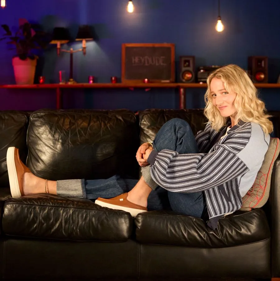 Austin Lift Leather - Cognac sold by Hey Dude product image thumbnail 2